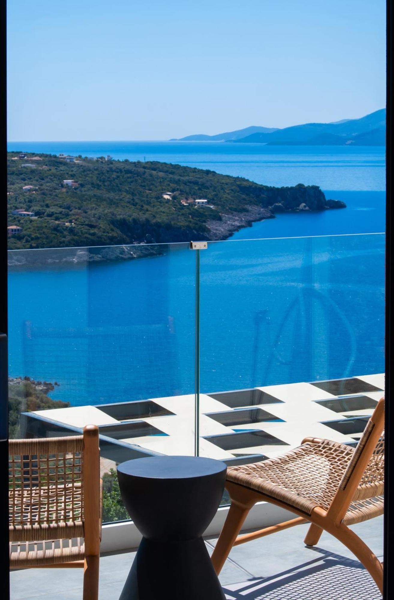 Pantea Luxury Villa Vasilikí Exterior foto