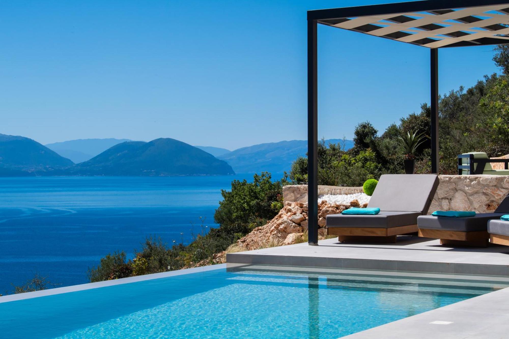 Pantea Luxury Villa Vasilikí Exterior foto